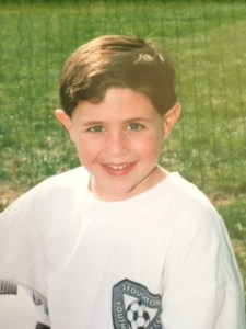 Ethan's 6-year old soccer photo. 