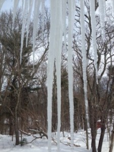 Icicles on studio