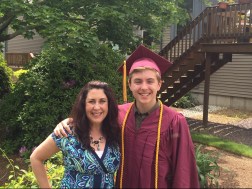 Noah's high school graduation