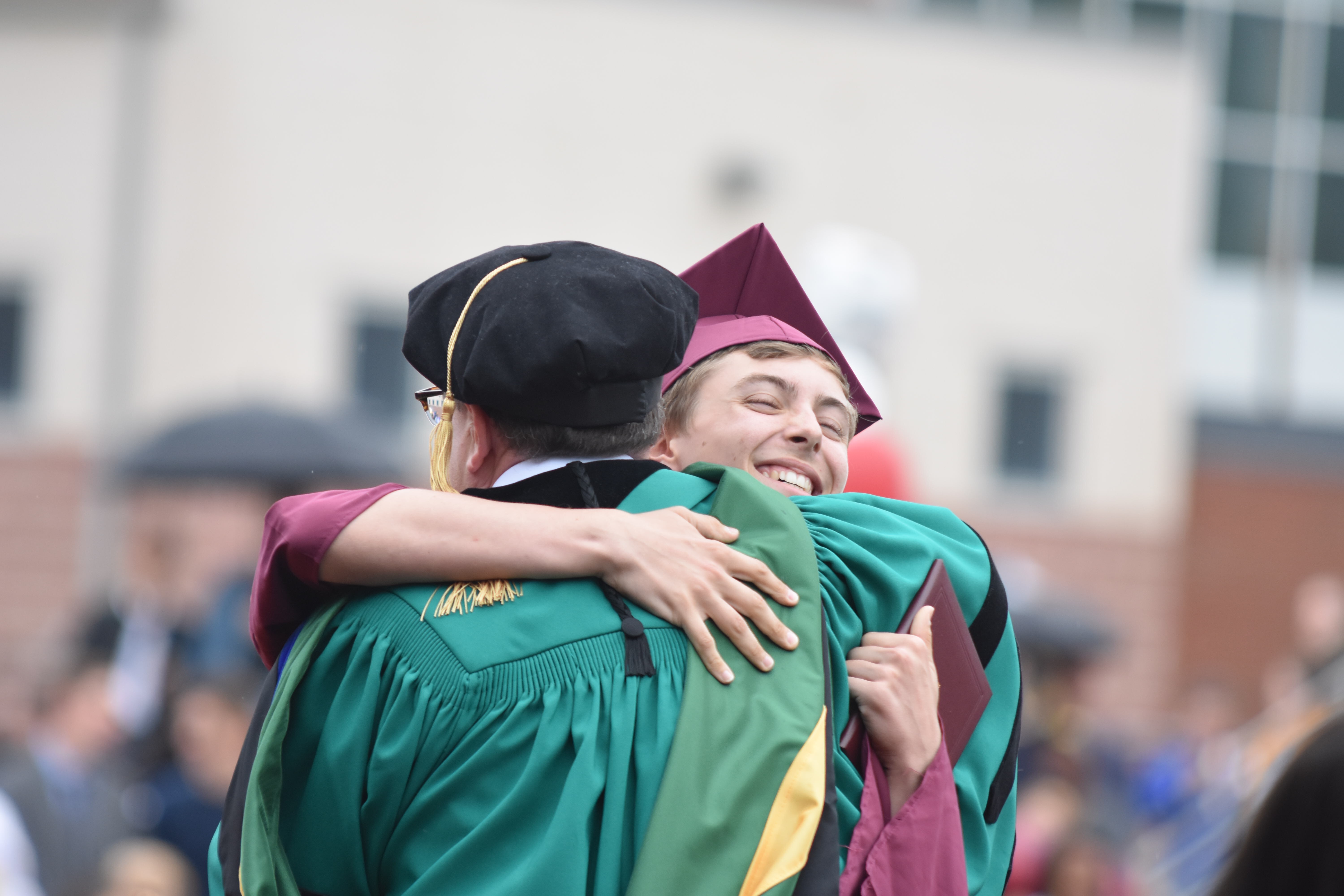 Noah graduating on June 4 2017